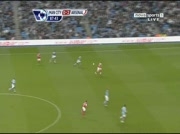 Manchester City vs Arsenal 0-3 (troisième but Song )