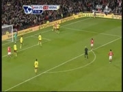 Penalty loupe de Rooney Manchester 1-0 Arsenal